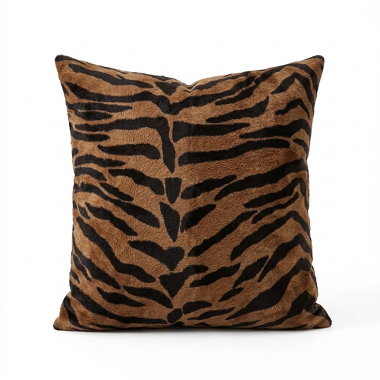 Tangerine Bliss Orange Handmade Luxury Pillow