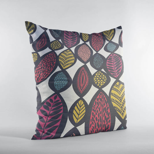 Plutus Multicolor Autumn Breeze Floral Luxury Throw Pillow - Plutus Brands