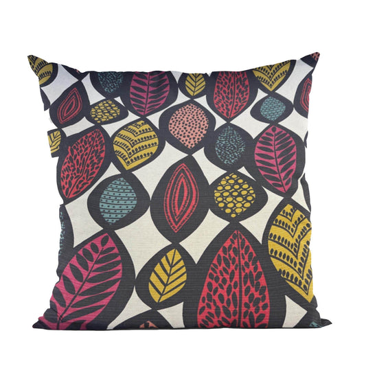 Plutus Multicolor Autumn Breeze Floral Luxury Throw Pillow - Plutus Brands
