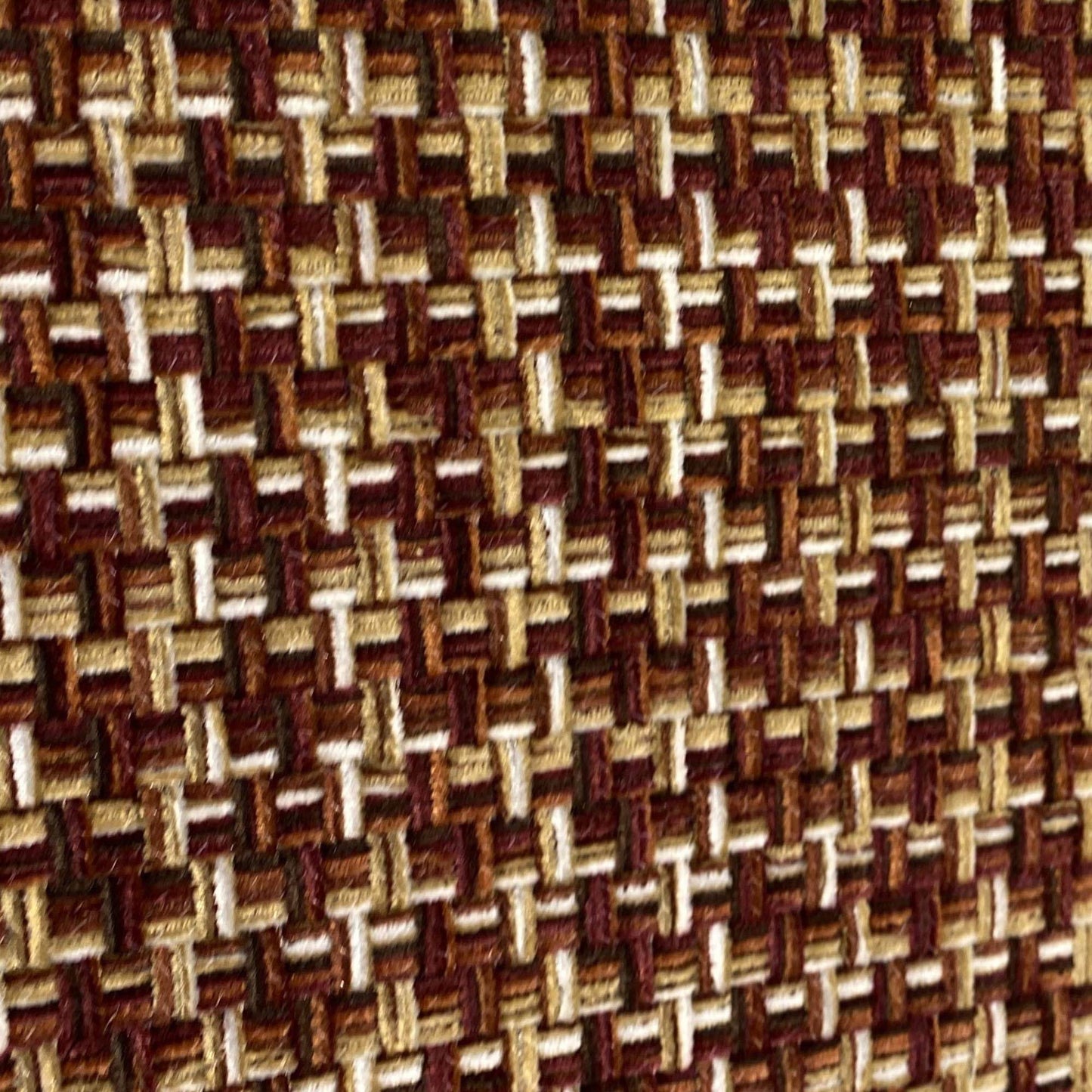 Plutus Brown Beige Earthy Houndstooth Houndstooth Luxury Throw Pillow - Plutus Brands