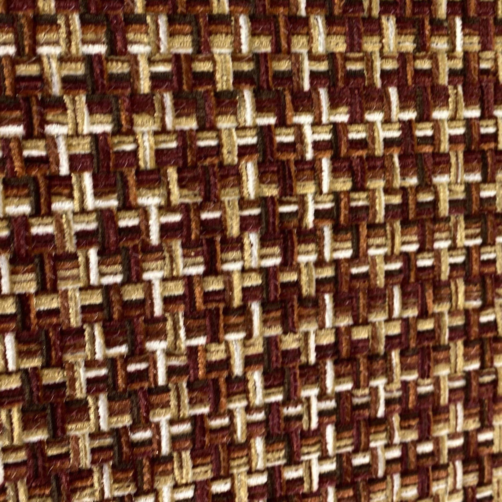 Plutus Brown Beige Earthy Houndstooth Houndstooth Luxury Throw Pillow - Plutus Brands