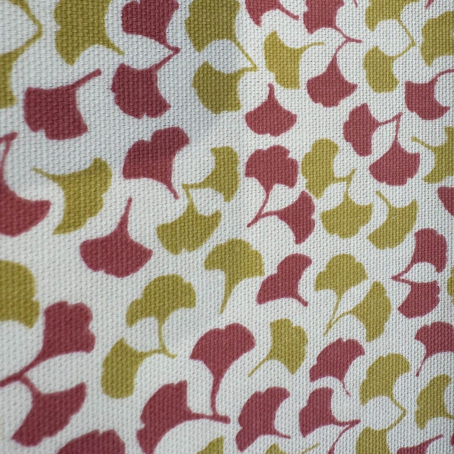 Plutus Red Mustard Beige Autumn Blossom Floral Luxury Throw Pillow - Plutus Brands