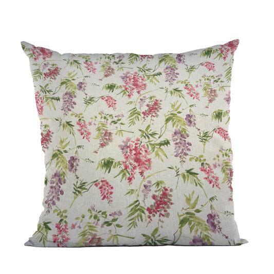 Plutus Multicolor Garden Fiesta Floral Luxury Throw Pillow - Plutus Brands