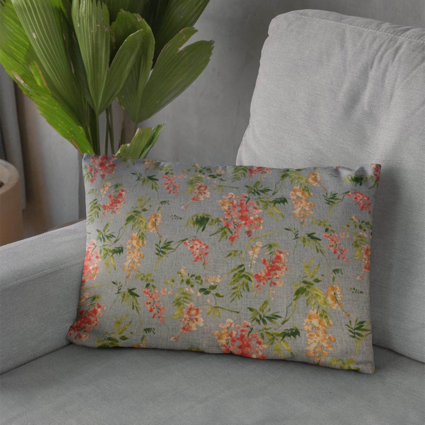 Plutus Multicolor Blooming Celebration Floral Luxury Throw Pillow - Plutus Brands