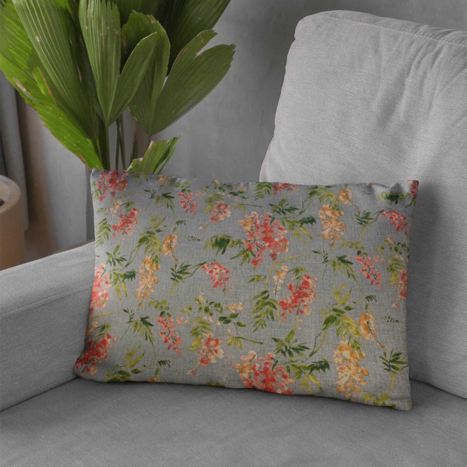 Plutus Multicolor Blooming Celebration Floral Luxury Throw Pillow - Plutus Brands