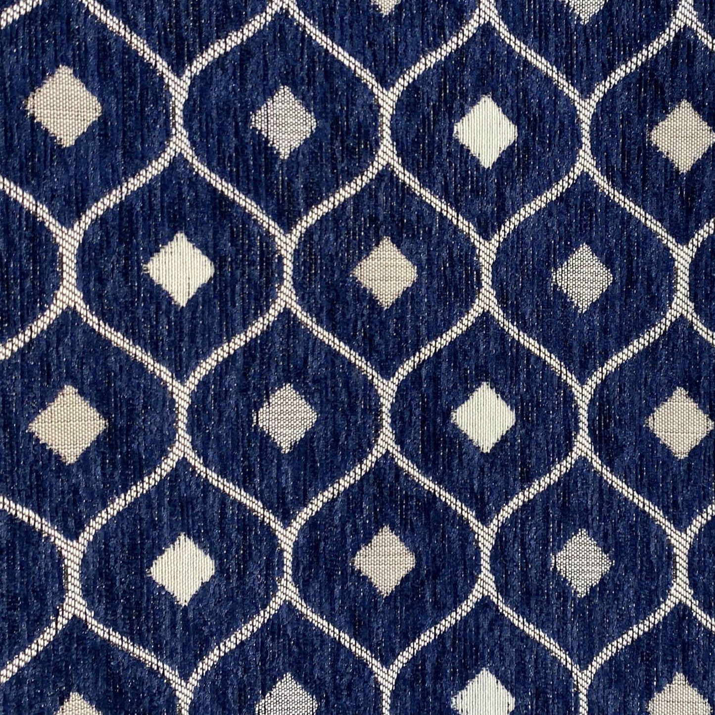 Plutus Navy Beige Nautical Dot Dots Luxury Throw Pillow - Plutus Brands