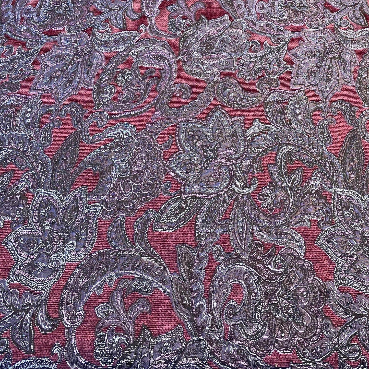 Plutus Purple Lavender Elegance Paisley Luxury Throw Pillow - Plutus Brands