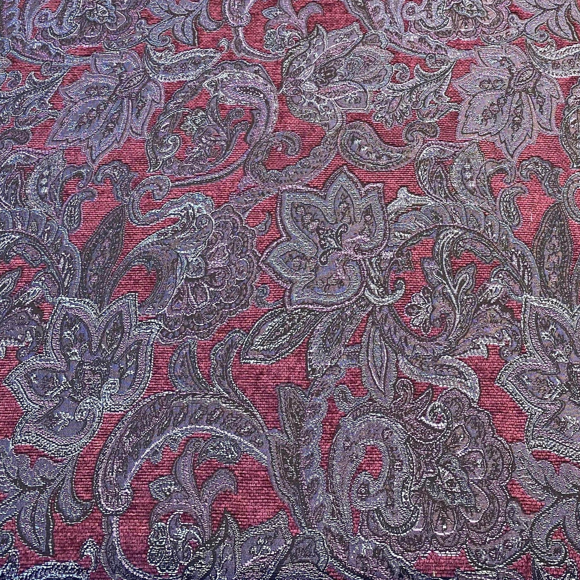 Plutus Purple Lavender Elegance Paisley Luxury Throw Pillow - Plutus Brands