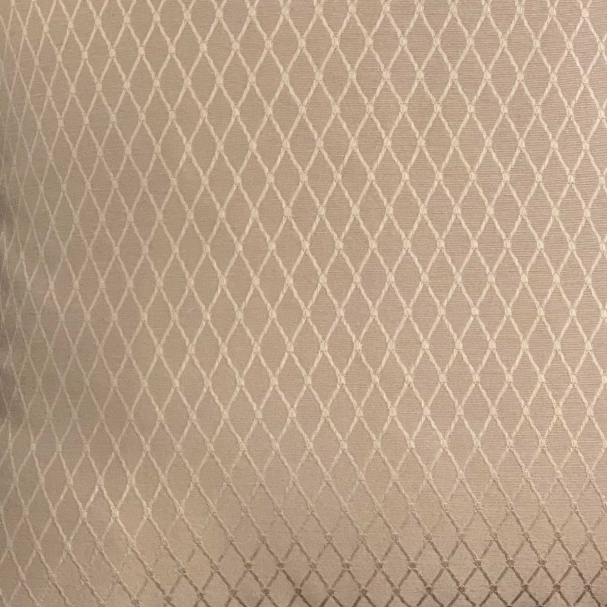 Diamond Cascade Brown Geometric Luxury Outdoor/Indoor Throw Pillow - Plutus Brands