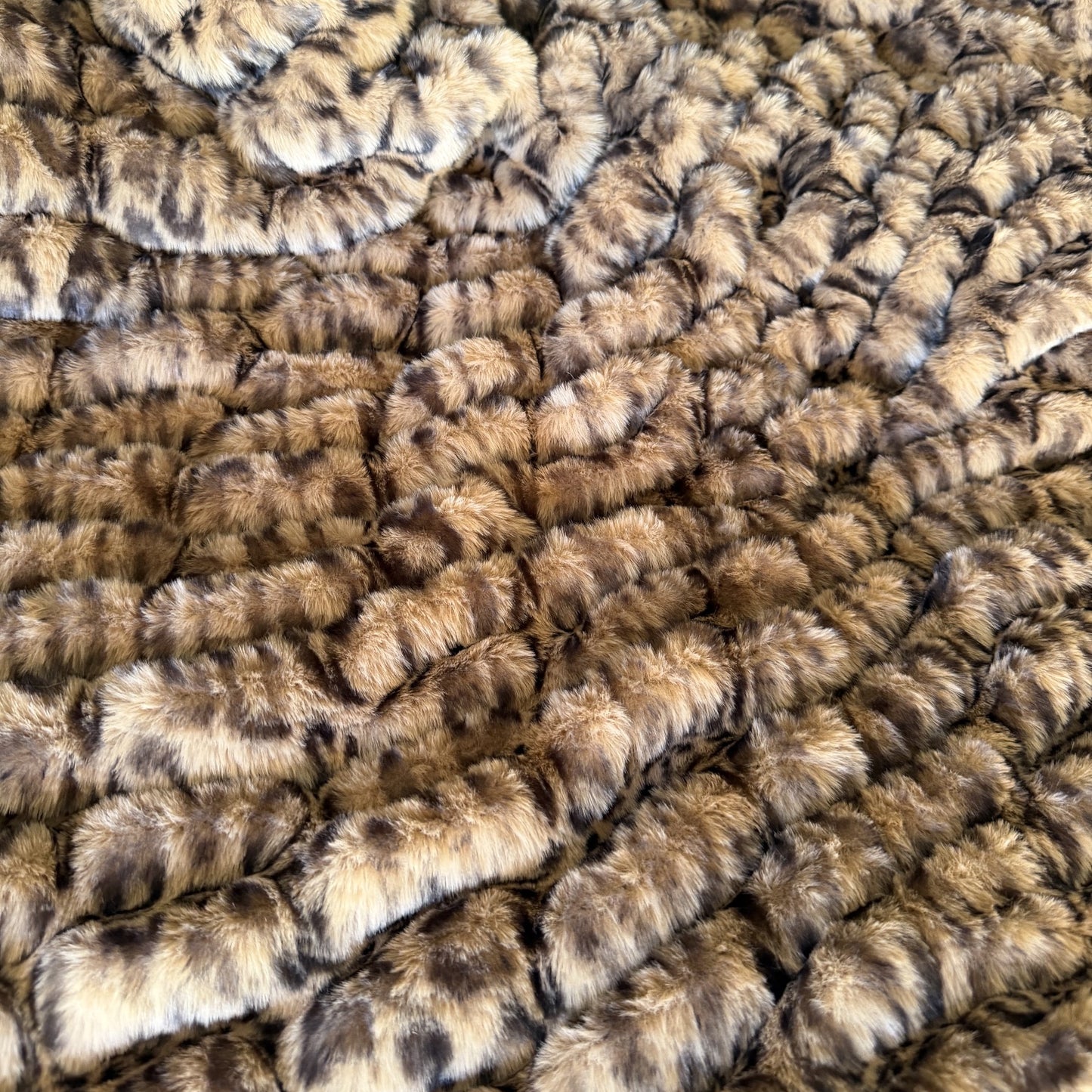 Jungle Cat Faux Fur Luxury Throw