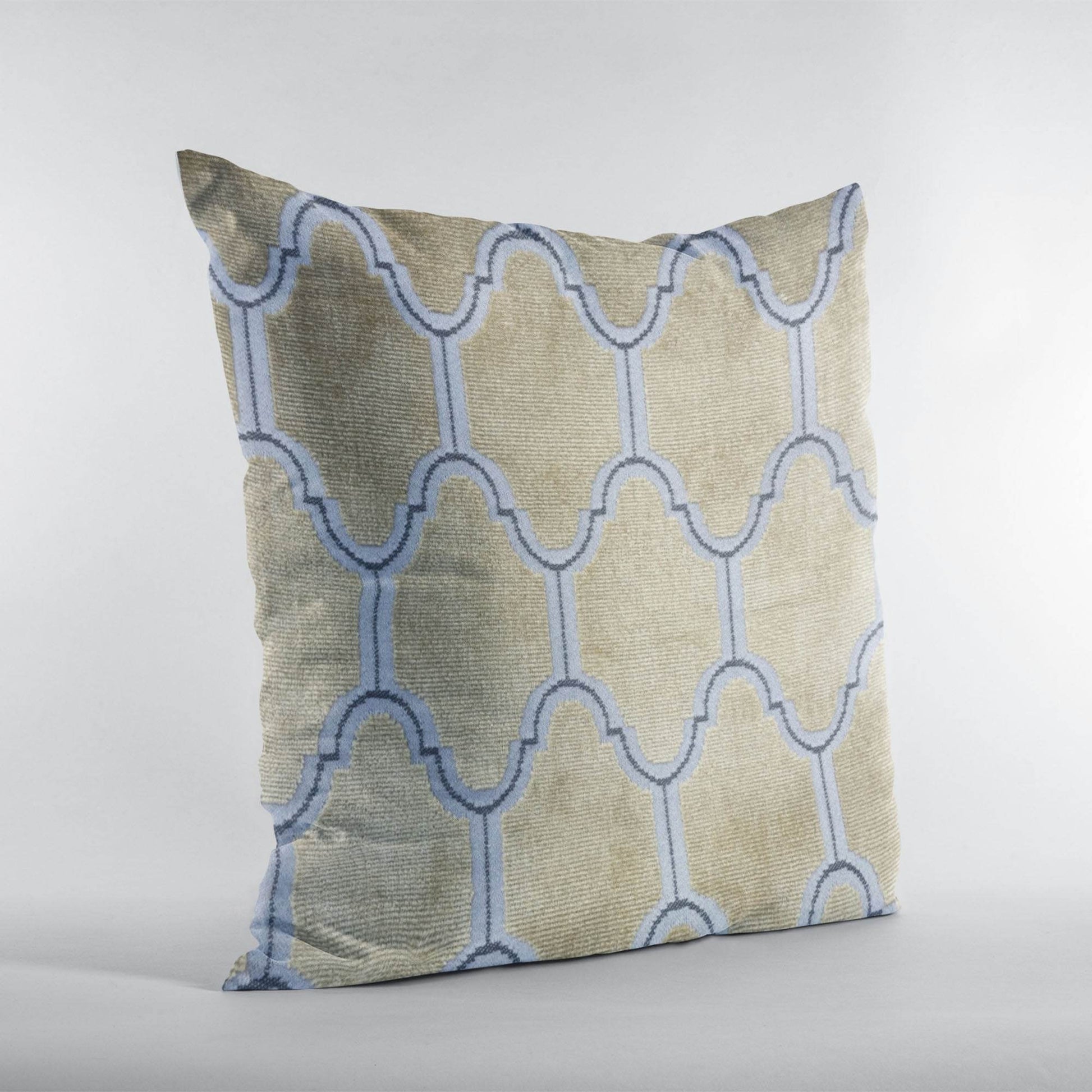 Plutus Gold Royal Arches Geometric Luxury Throw Pillow - Plutus Brands