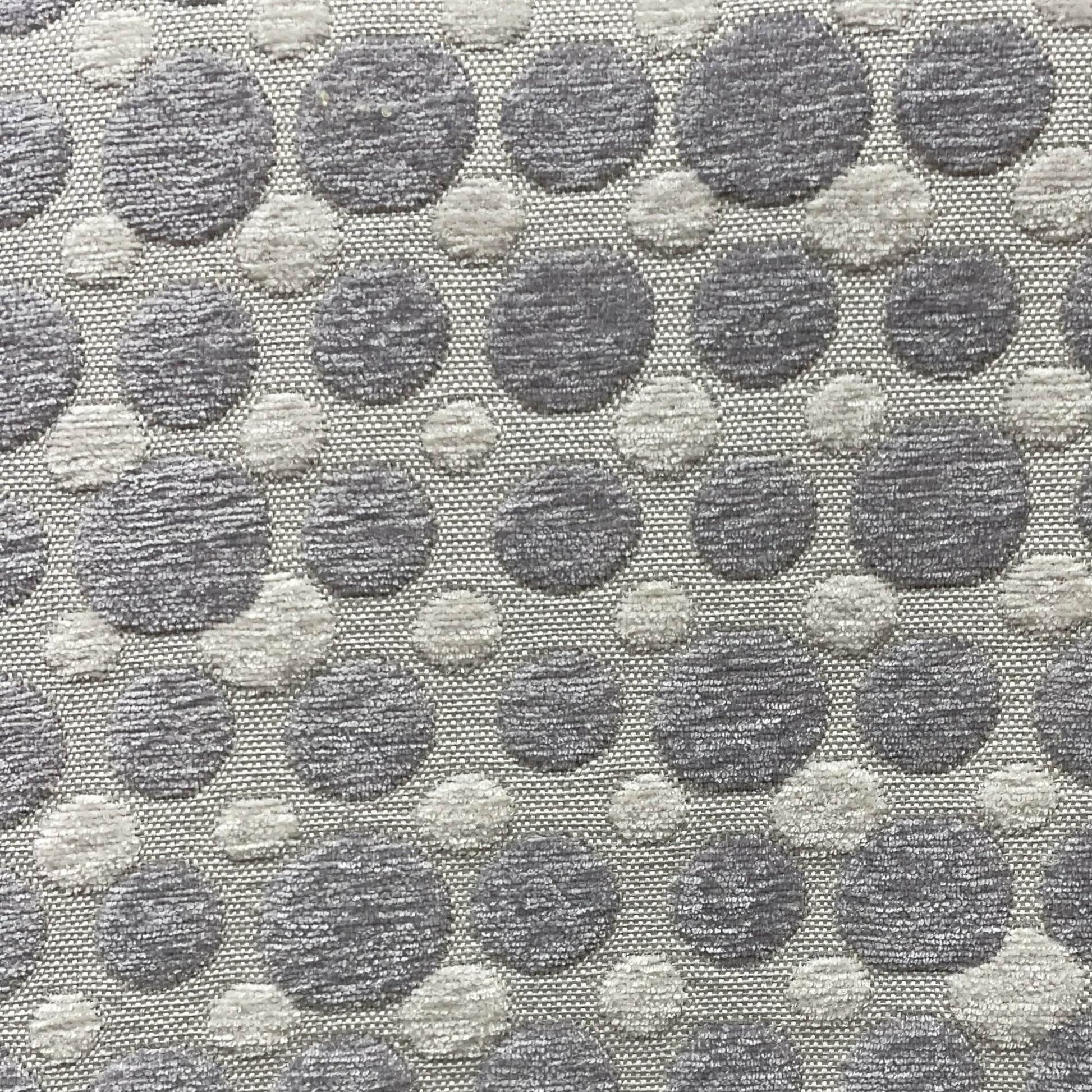 Plutus Majestic Orb Circle Gray Velvet Luxury Throw Pillow - Plutus Brands