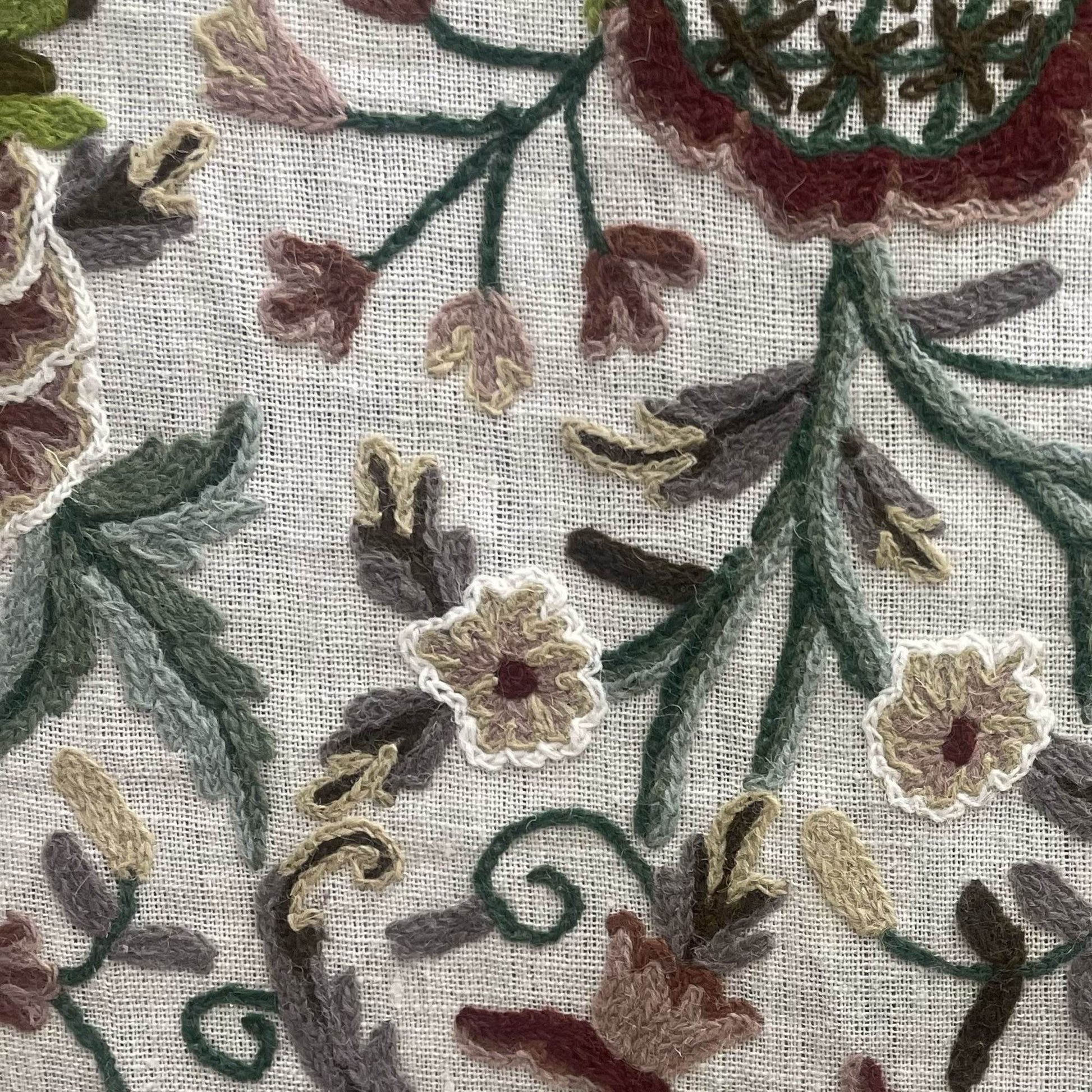 Plutus Whispering Thicket Floral Multicolor Luxury Throw Pillow - Plutus Brands