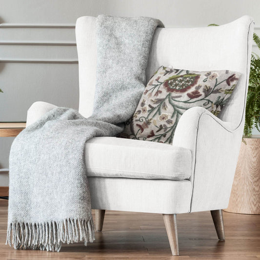 Plutus Whispering Thicket Floral Multicolor Luxury Throw Pillow - Plutus Brands