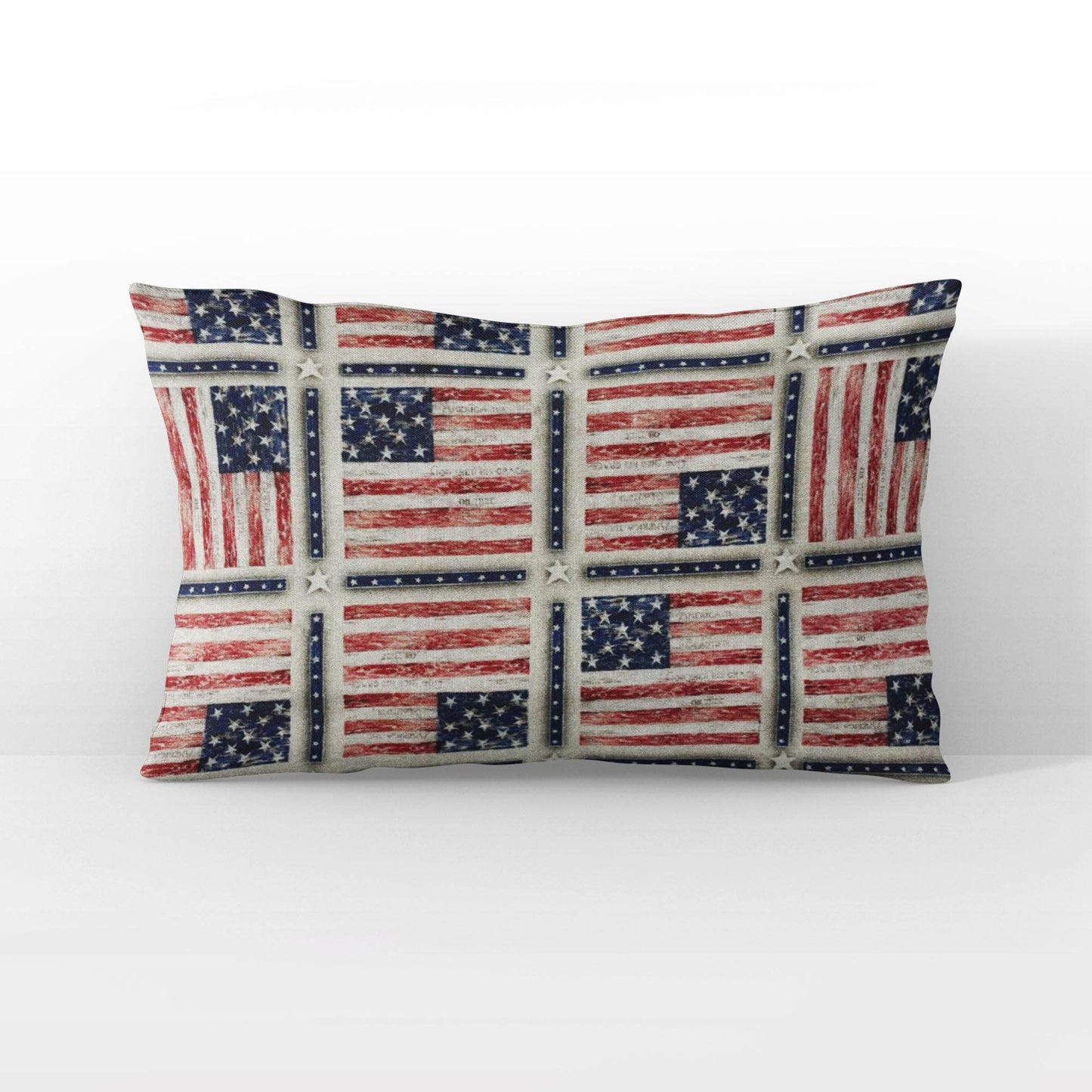 Plutus Patriotic Elegance Luxury American Flag Pillow - Plutus Brands