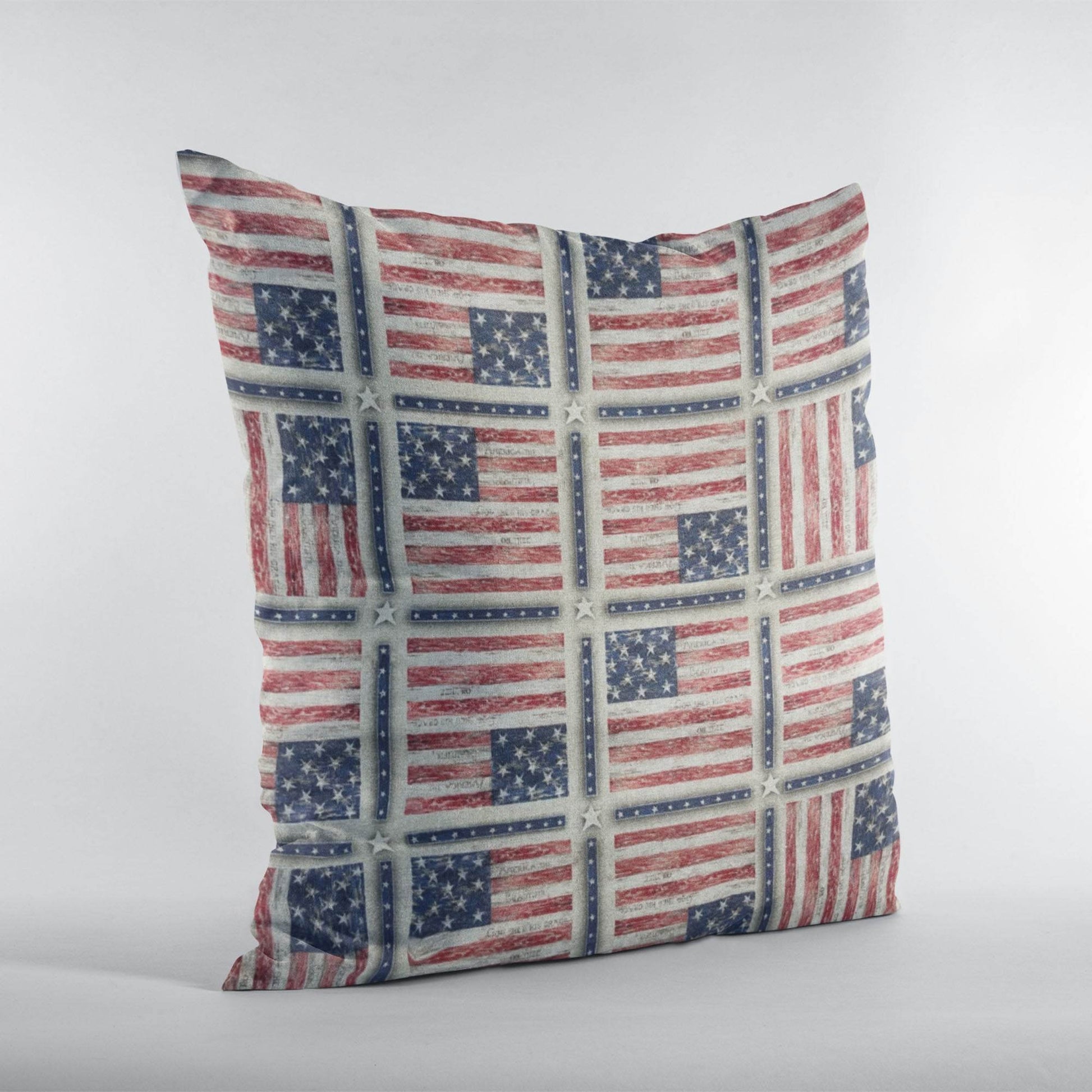 Plutus Patriotic Elegance Luxury American Flag Pillow - Plutus Brands