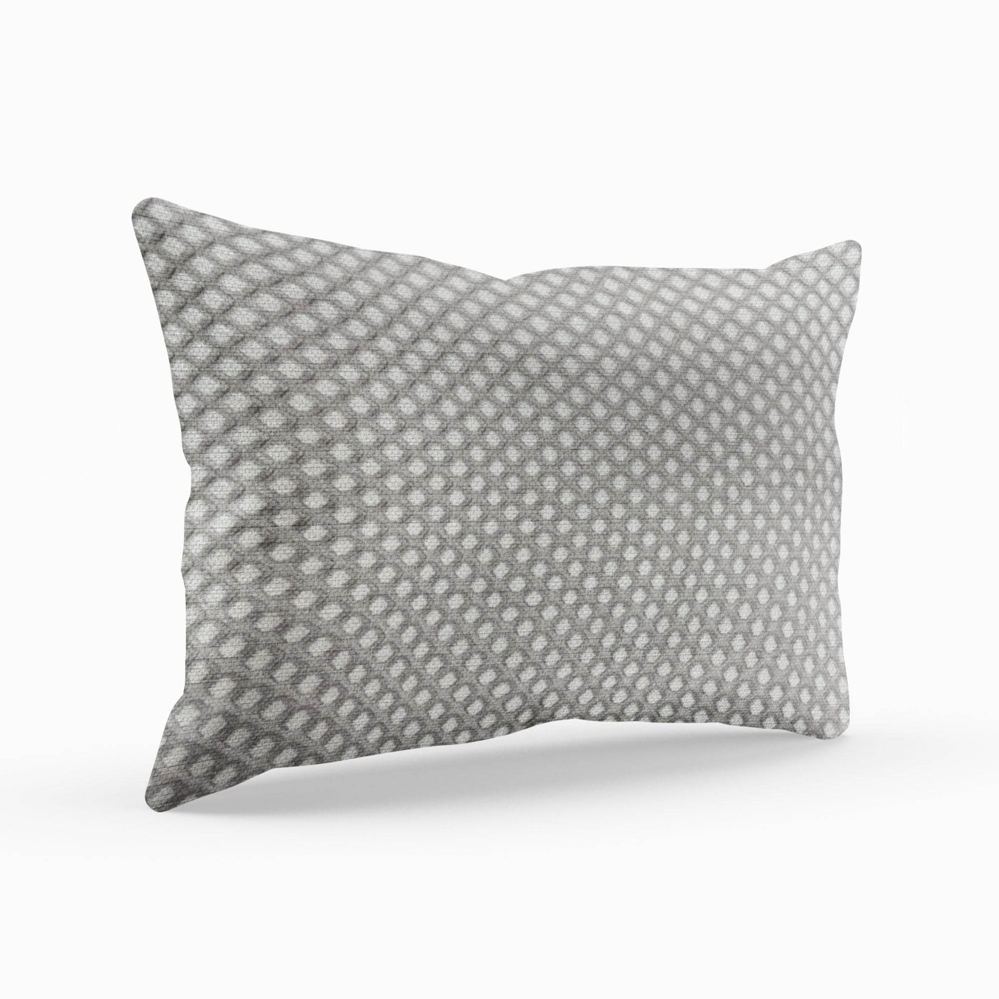 Diamant Beige and Brown Luxury Throw Pillow - Plutus Brands