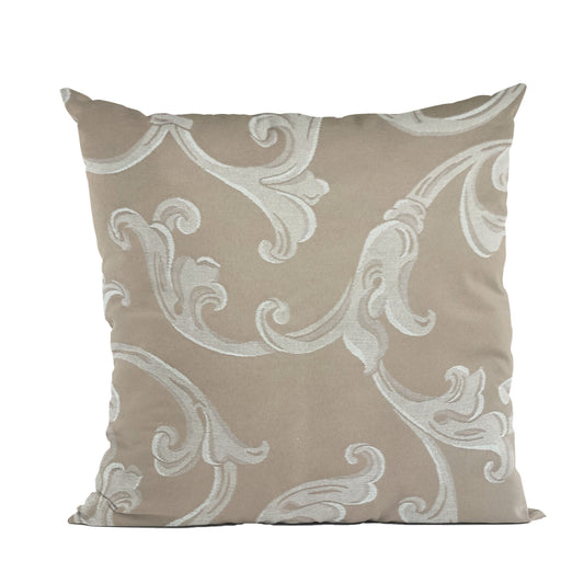 Golden Arabella Vine in Bronze Tones Luxury Throw Pillow