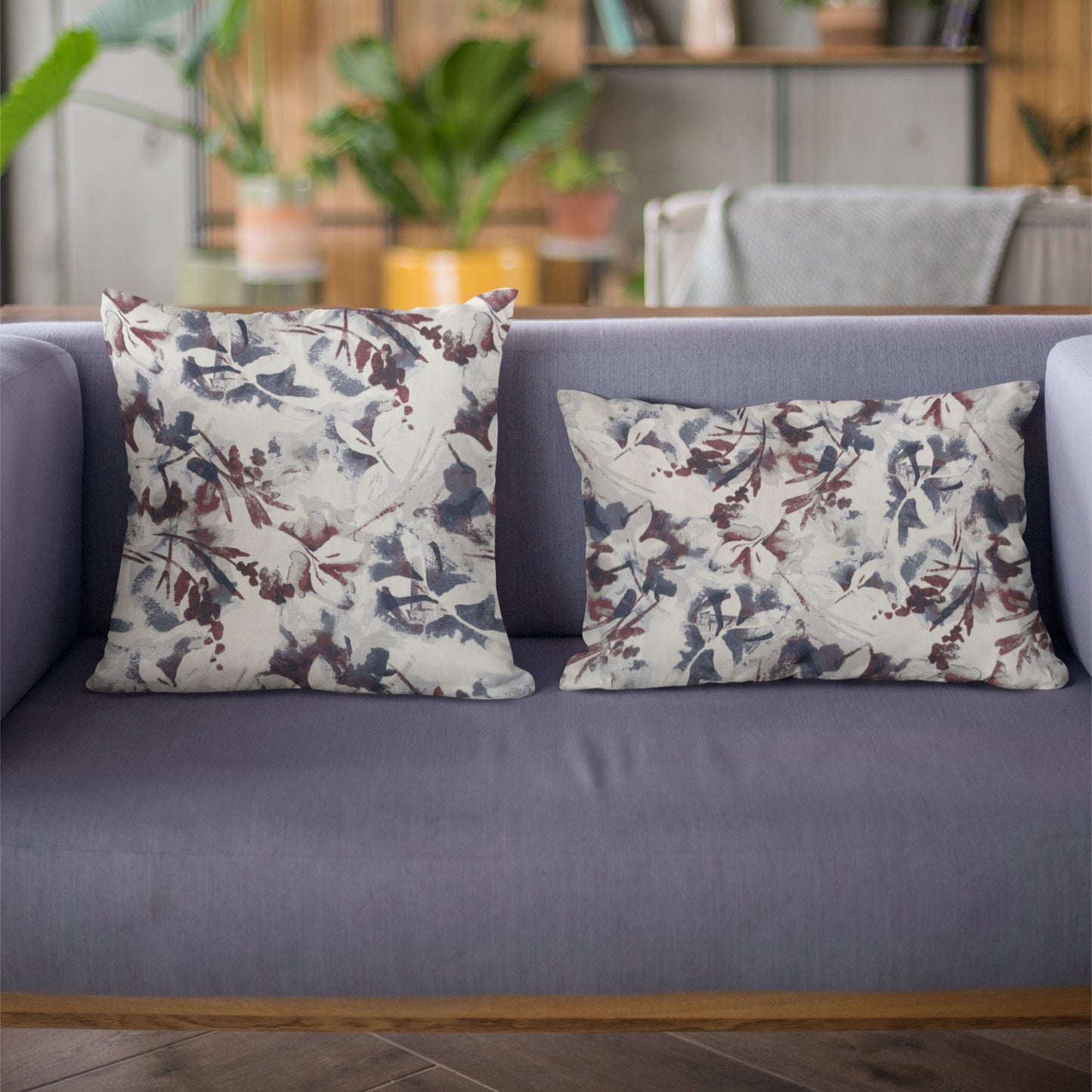 Pretty Passion Multicolor Luxury Throw Pillow