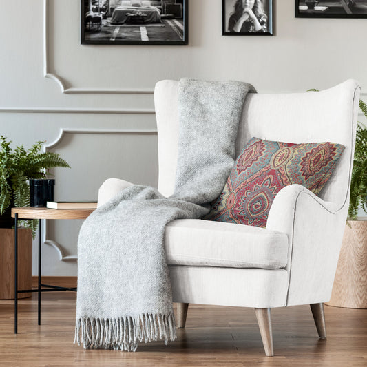 Monarch Serenade Multicolor Luxury Throw Pillow