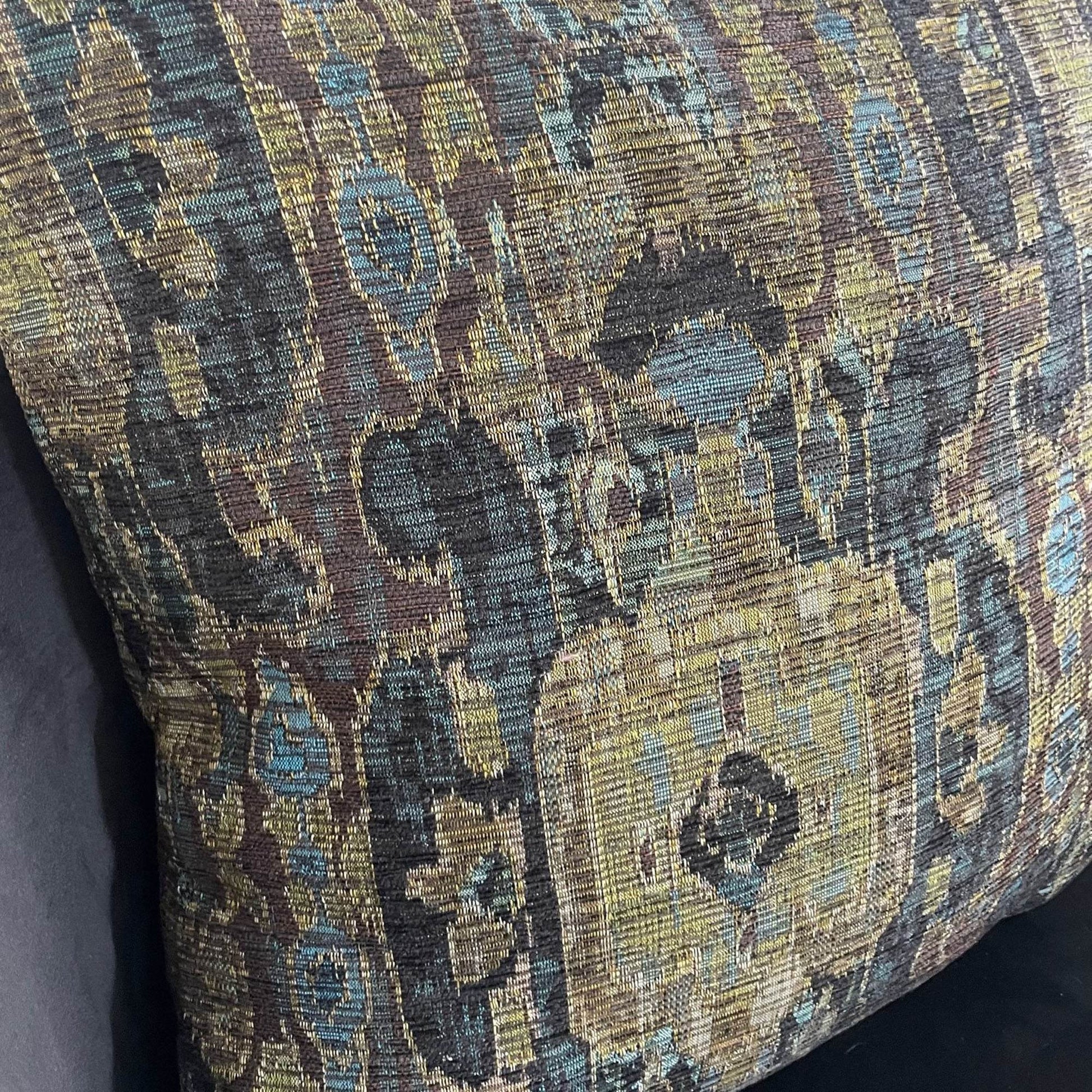 Bear Valley Green Luxury Throw Pillow - Plutus Brands