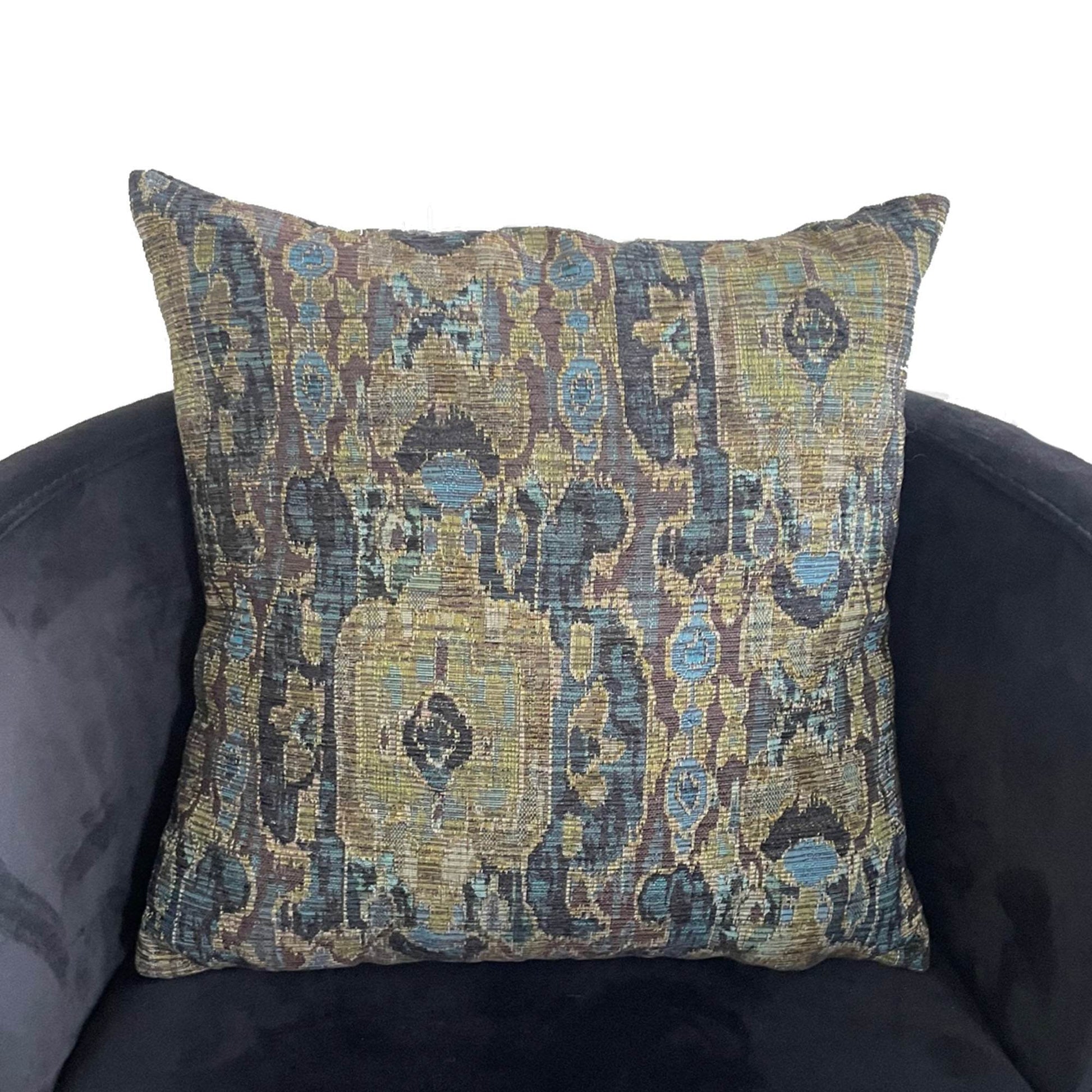Bear Valley Green Luxury Throw Pillow - Plutus Brands