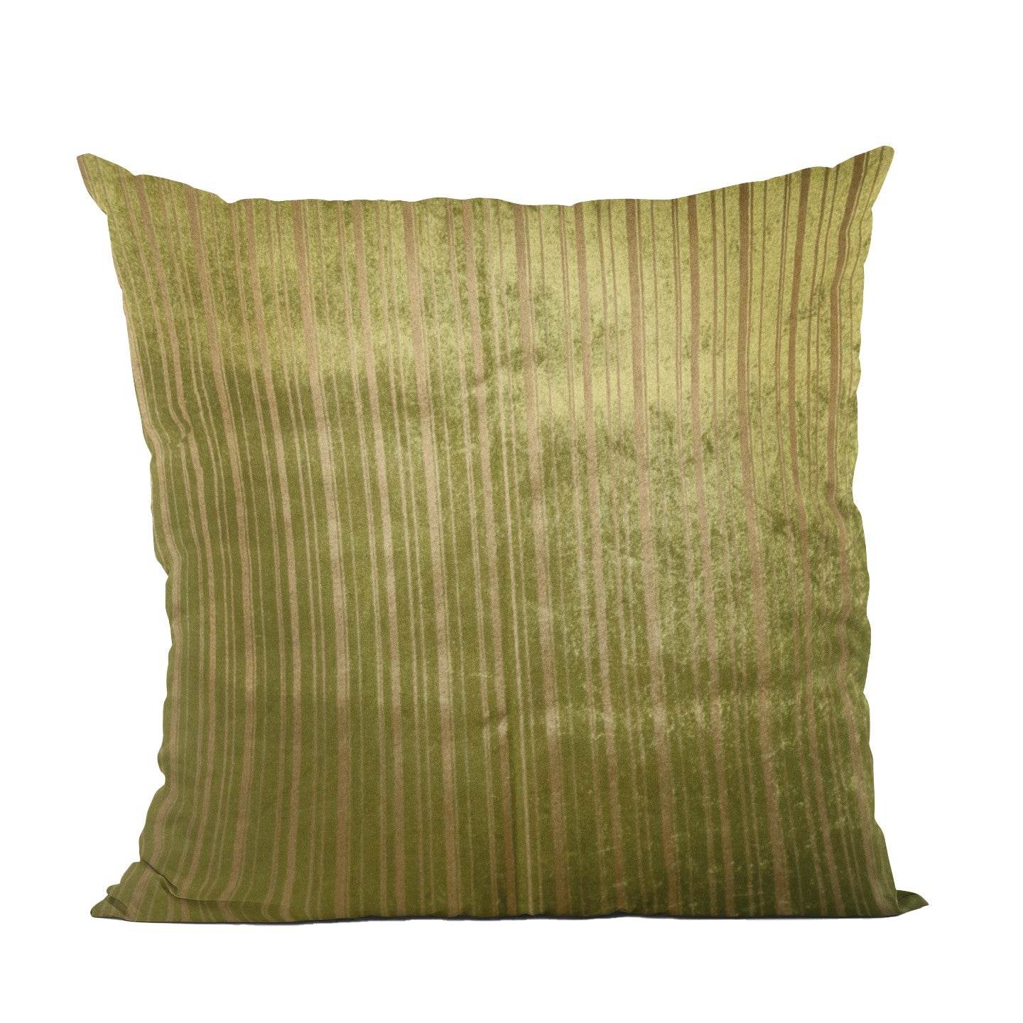 Wild Sage Green Gray and Cream Handmade Luxury Pillow - Plutus Brands