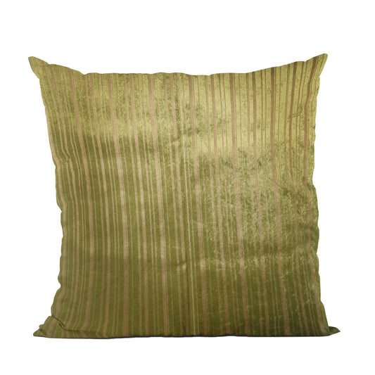 Wild Sage Green Gray and Cream Handmade Luxury Pillow - Plutus Brands