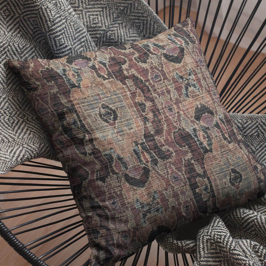 Bear Valley Red Luxury Throw Pillow - Plutus Brands