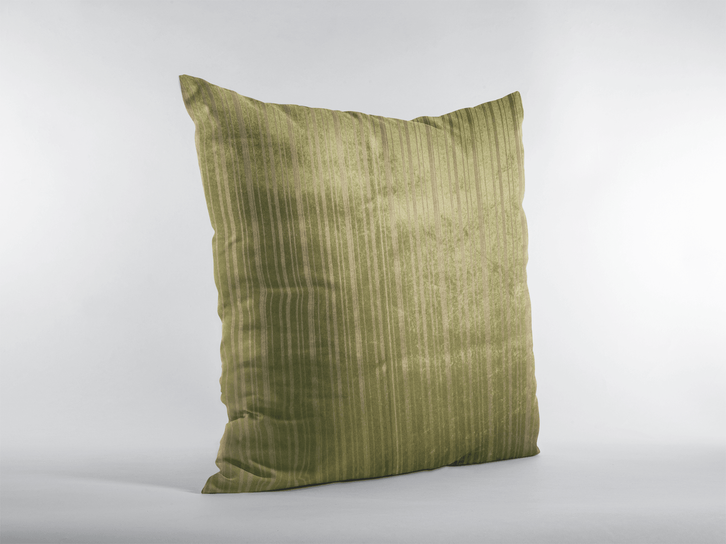 Wild Sage Green Gray and Cream Handmade Luxury Pillow - Plutus Brands