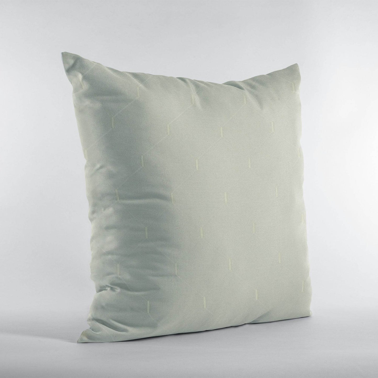 Plutus White Kona Embroydery, Some Shine To This Pattern Luxury Throw Pillow - Plutus Brands