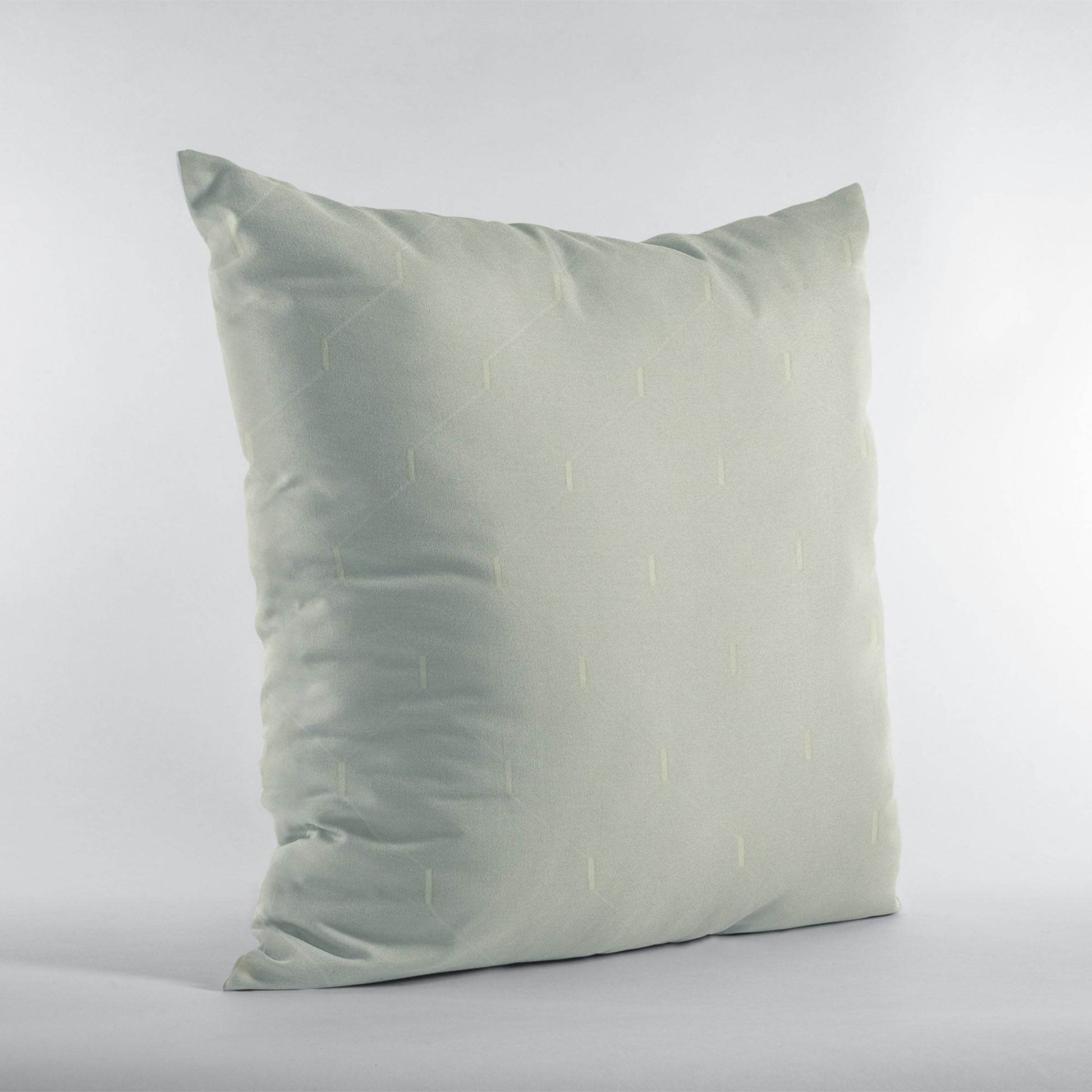 Plutus White Kona Embroydery, Some Shine To This Pattern Luxury Throw Pillow - Plutus Brands