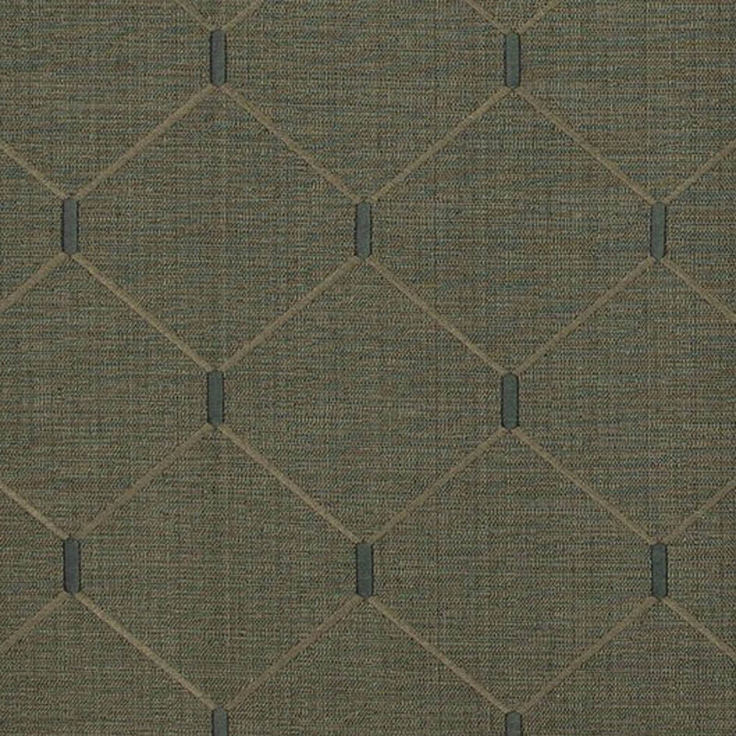 Plutus Slate Grey Kona Embroydery, Some Shine To This Pattern Luxury Throw Pillow - Plutus Brands