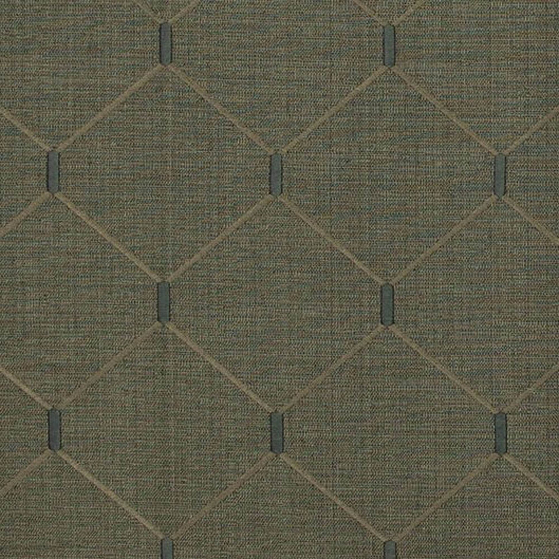 Plutus Slate Grey Kona Embroydery, Some Shine To This Pattern Luxury Throw Pillow - Plutus Brands