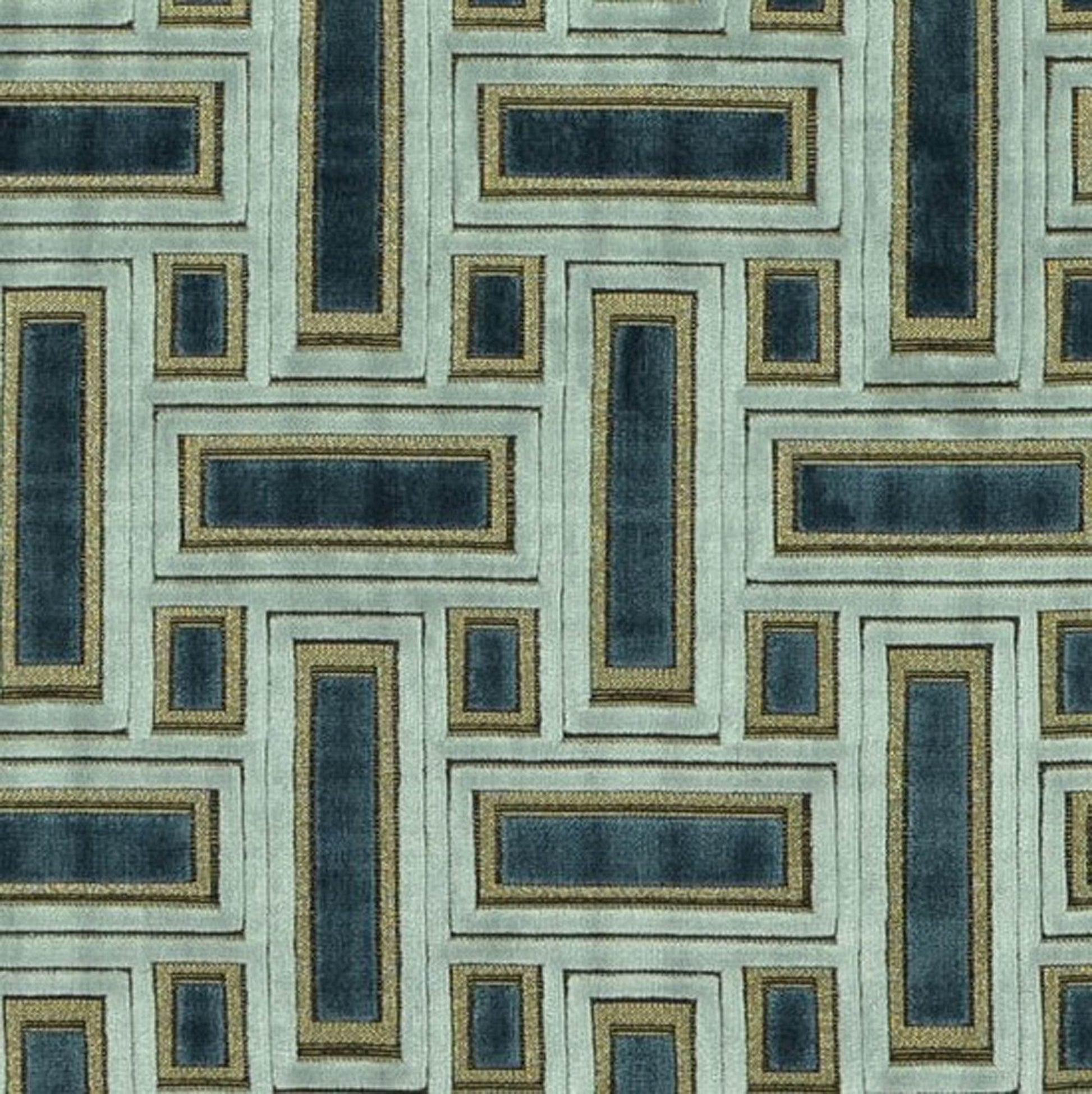 Plutus Hazy Stony Cut Velvet, Some Sparkle To It Luxury Throw Pillow - Plutus Brands