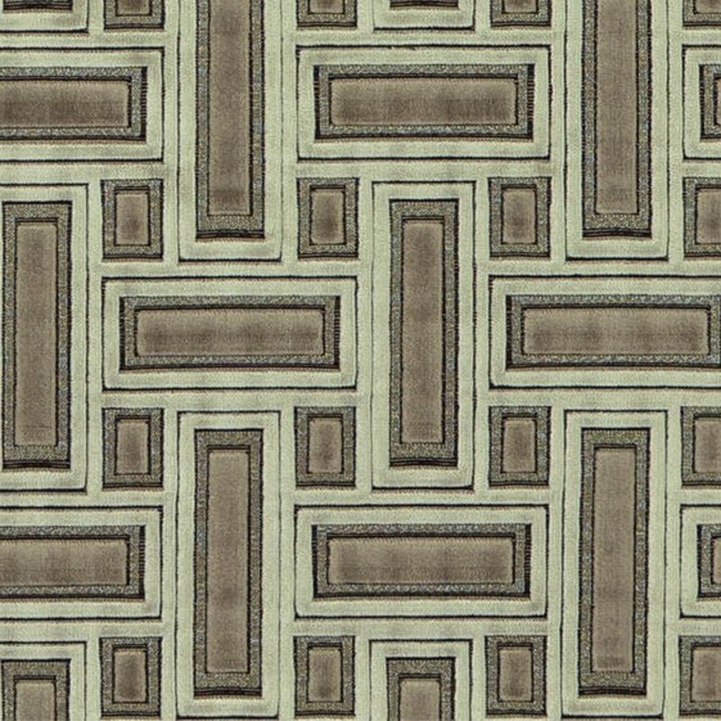 Plutus Truffle Stony Cut Velvet, Some Sparkle To It Luxury Throw Pillow - Plutus Brands