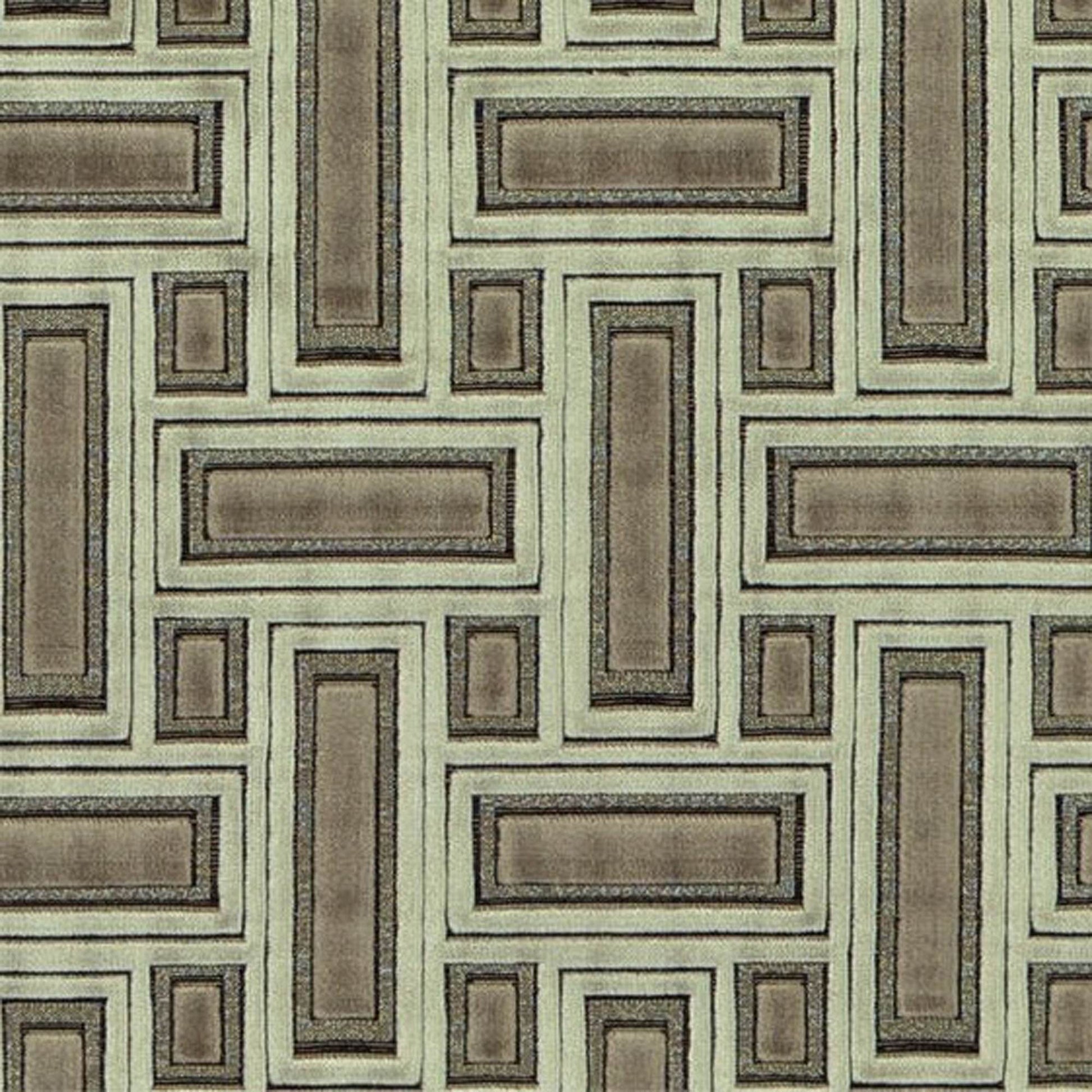 Plutus Truffle Stony Cut Velvet, Some Sparkle To It Luxury Throw Pillow - Plutus Brands