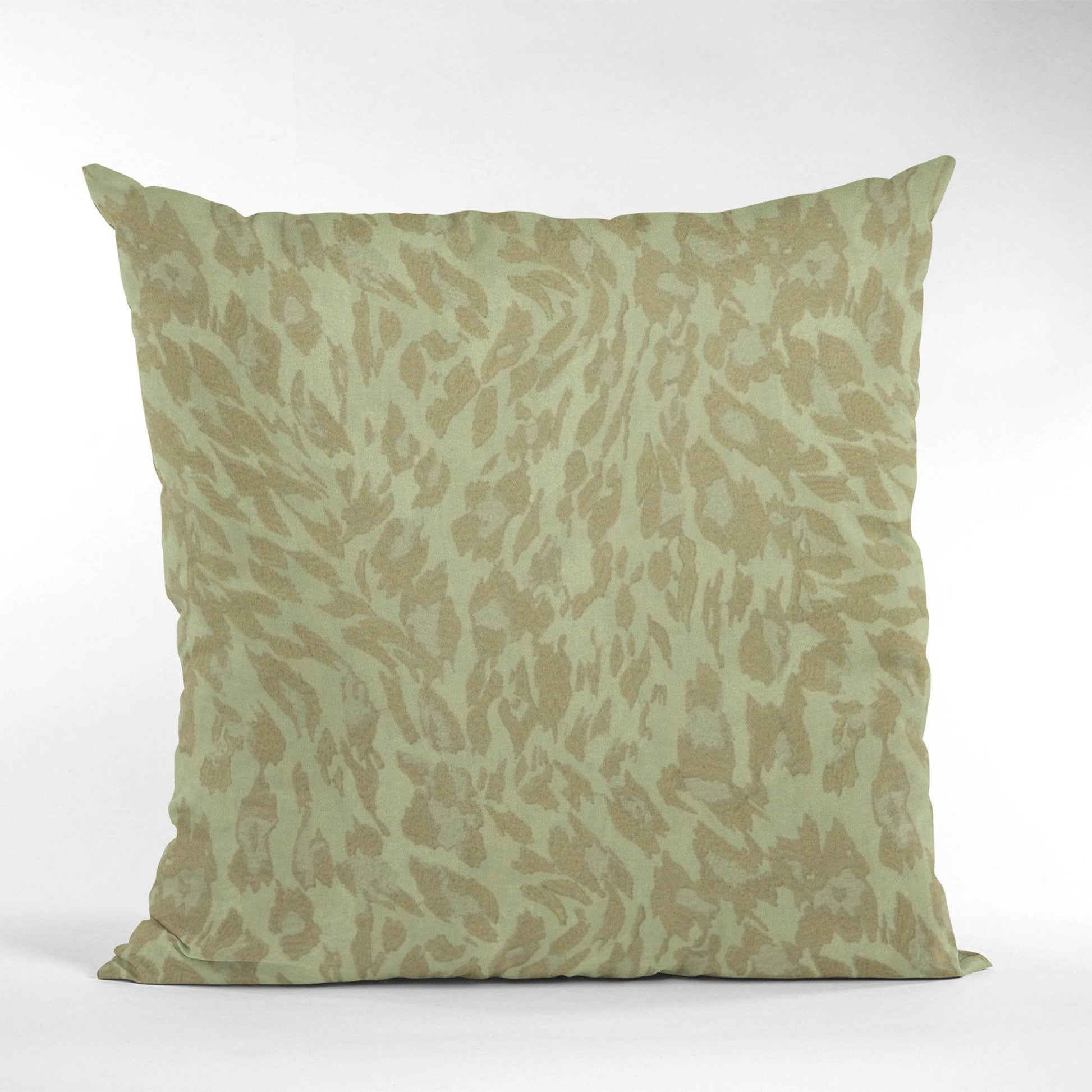 Plutus Stonewash Cheetah Embroydery Luxury Throw Pillow - Plutus Brands