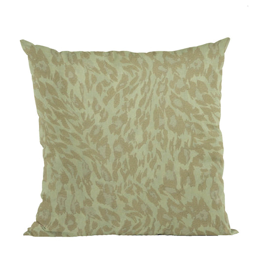 Plutus Stonewash Cheetah Embroydery Luxury Throw Pillow - Plutus Brands