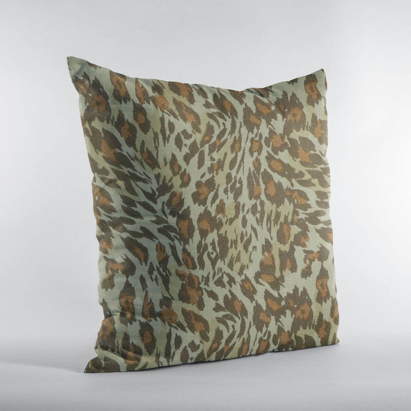 Plutus Safari Cheetah Embroydery Luxury Throw Pillow - Plutus Brands