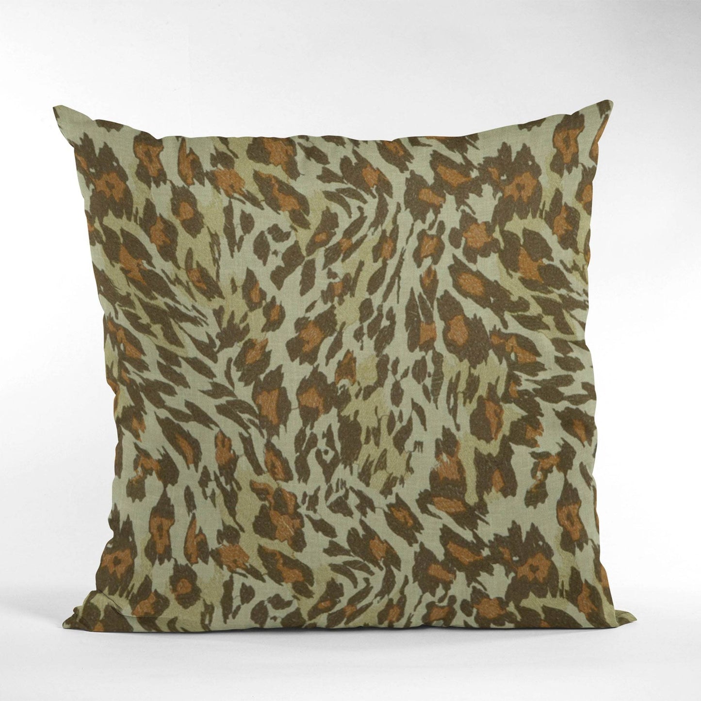 Plutus Safari Cheetah Embroydery Luxury Throw Pillow - Plutus Brands