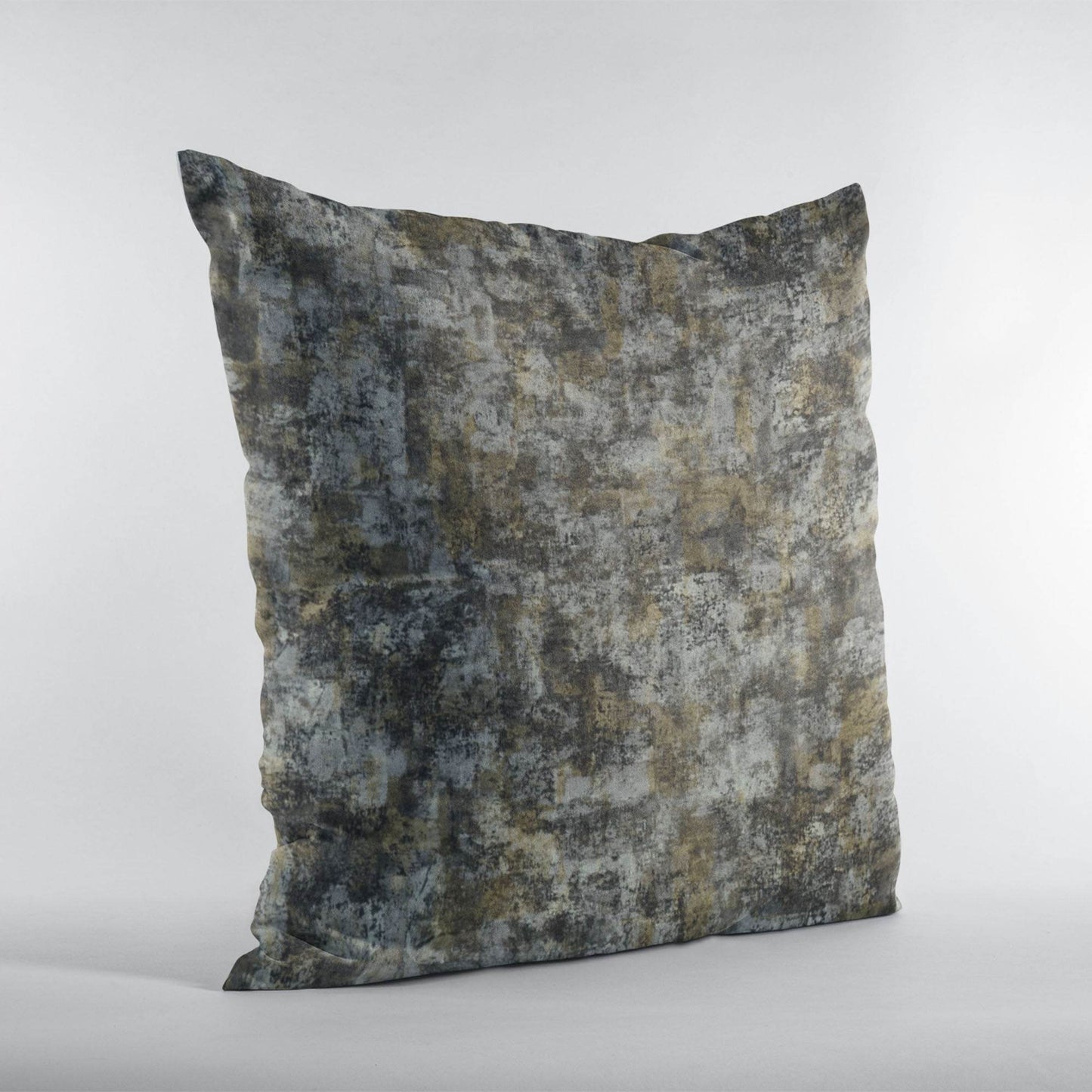 Plutus Twilight Hidden Island Velvet With Foil Printing On Top Luxury Throw Pillow - Plutus Brands