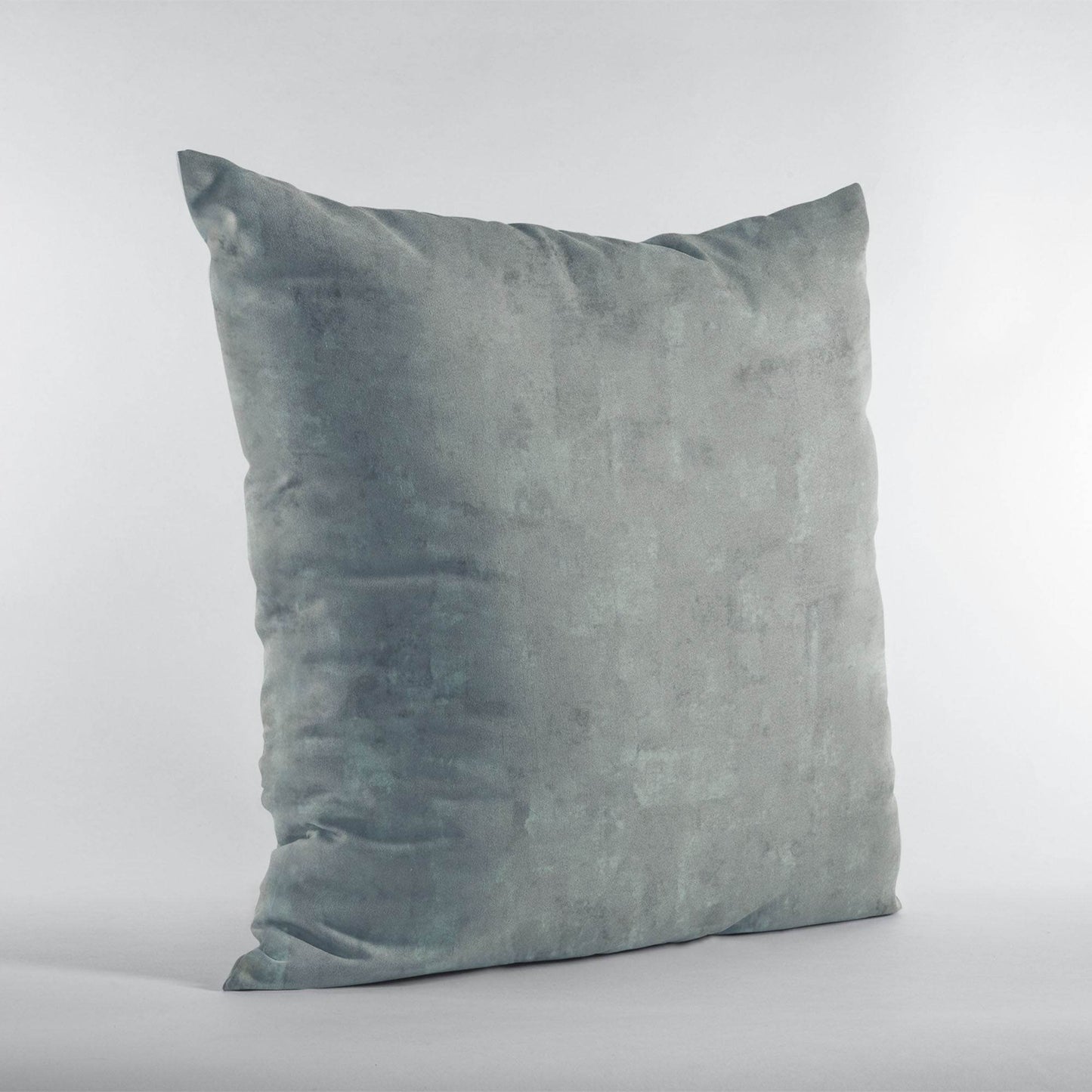 Plutus Gunmetal Hidden Island Velvet With Foil Printing On Top Luxury Throw Pillow - Plutus Brands