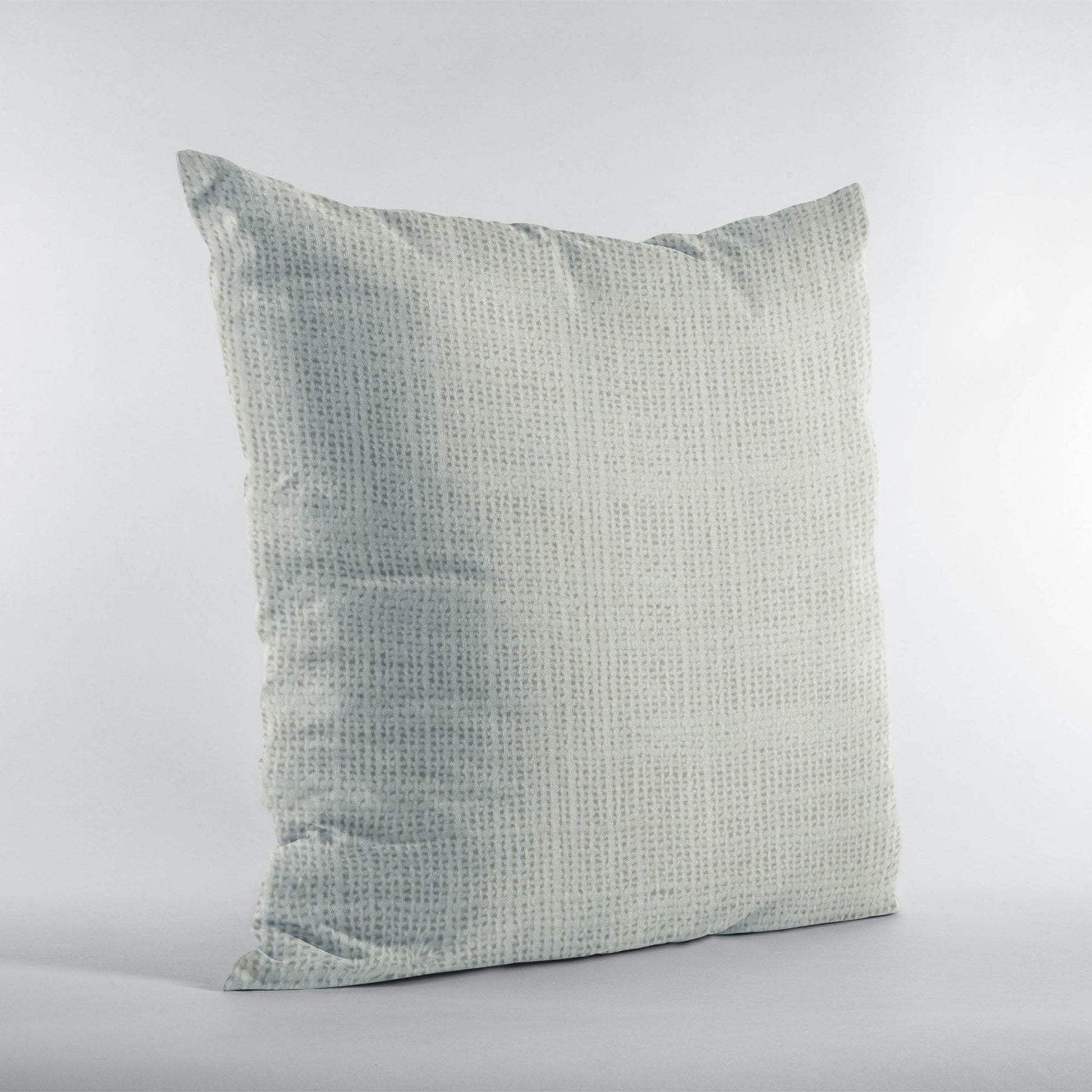 Plutus White Wall Textured Solid, With Open Weave. Luxury Throw Pillow - Plutus Brands