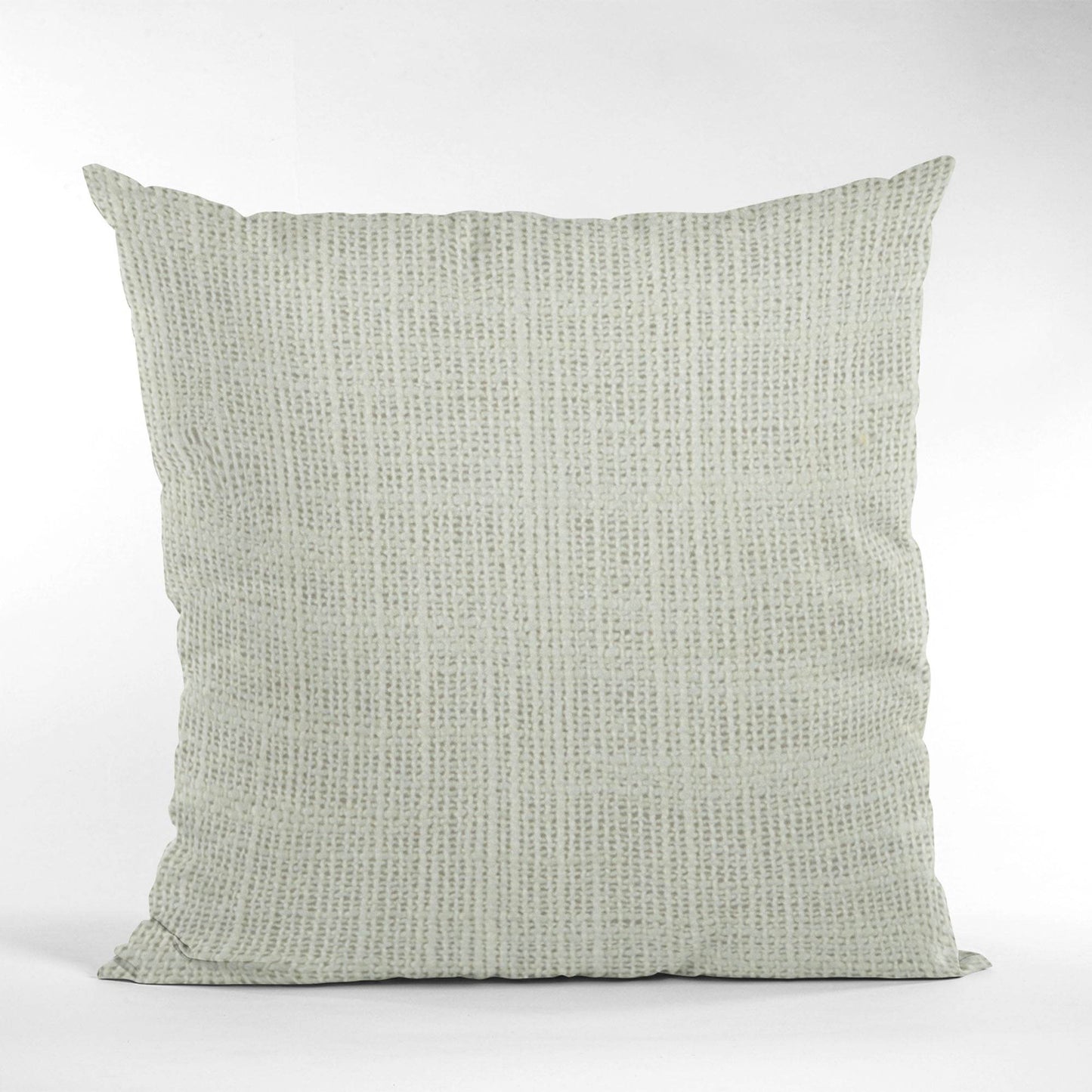 Plutus White Wall Textured Solid, With Open Weave. Luxury Throw Pillow - Plutus Brands