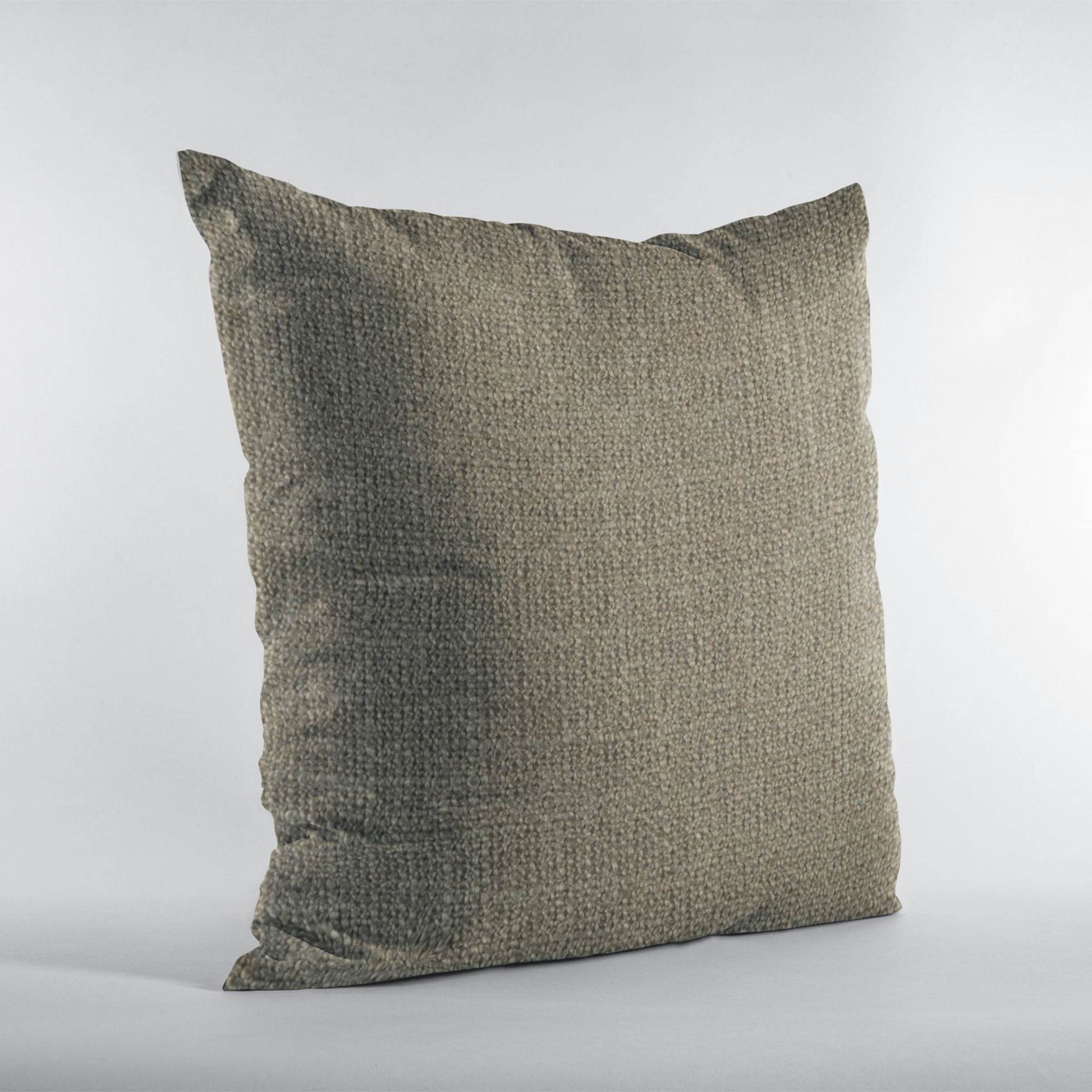 Plutus Hemp Wall Textured Solid, With Open Weave. Luxury Throw Pillow - Plutus Brands