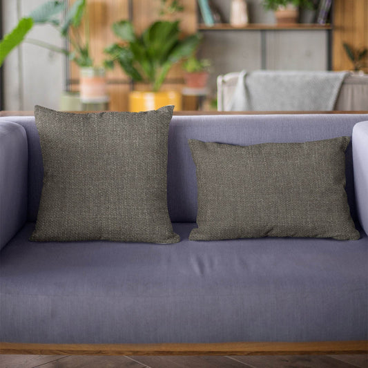 Plutus Mascara Wall Textured Solid, With Open Weave. Luxury Throw Pillow - Plutus Brands