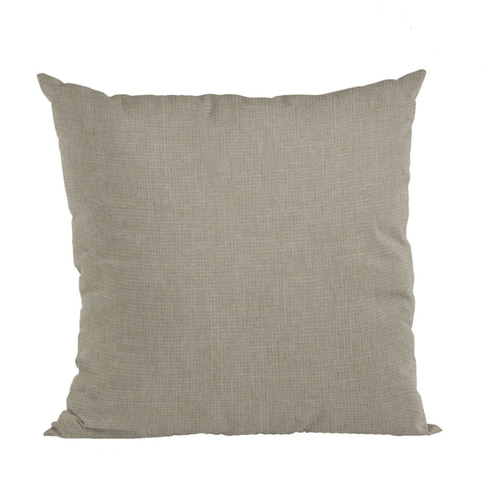Plutus Linen Waffle Textured Solid, Sort Of A Waffle Texture Luxury Throw Pillow - Plutus Brands