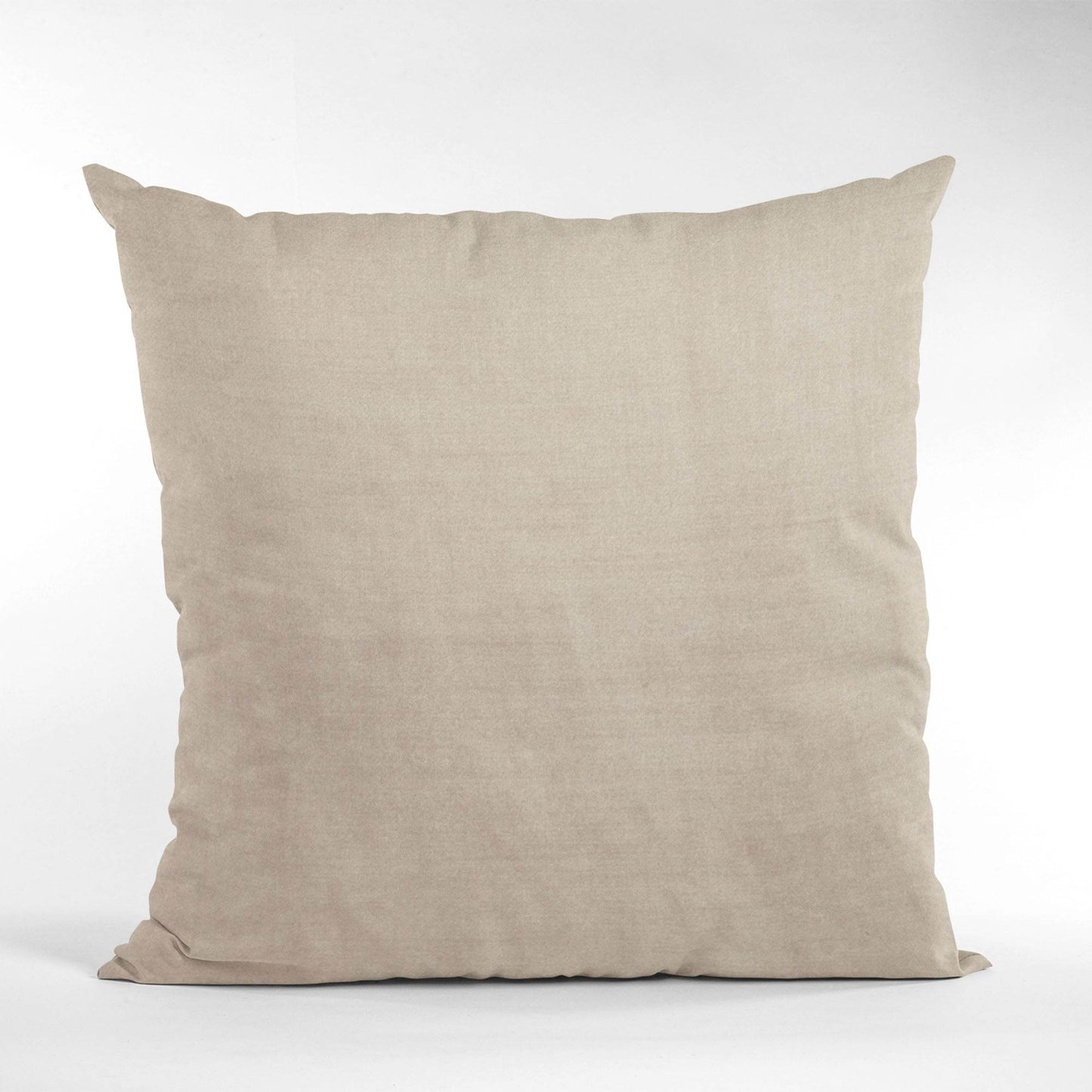 Plutus Blush Solid Shiny Velvet Luxury Throw Pillow - Plutus Brands