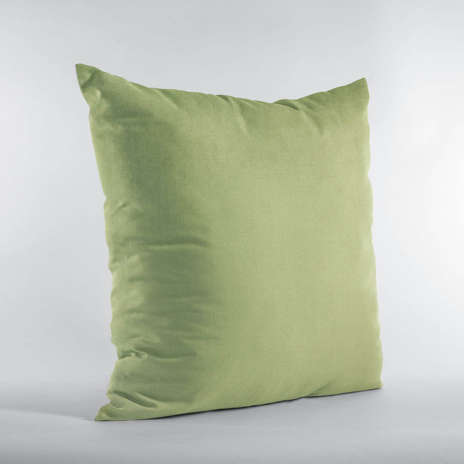 Plutus Lime Solid Shiny Velvet Luxury Throw Pillow - Plutus Brands